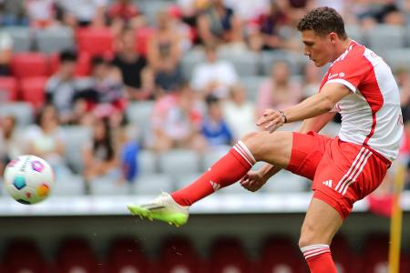 Voller Einsatz - Benjamin Pavard und Co. wirkten voll konzentriert. Im Training war richtig Feuer drin.