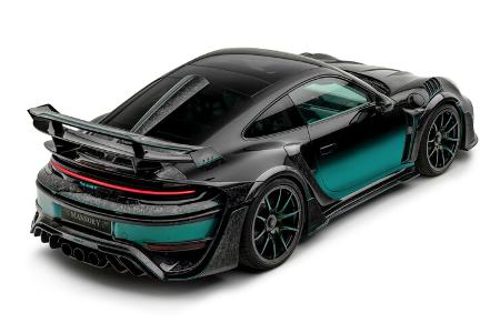 Mansory Porsche P9LM EVO 900 schräg von oben