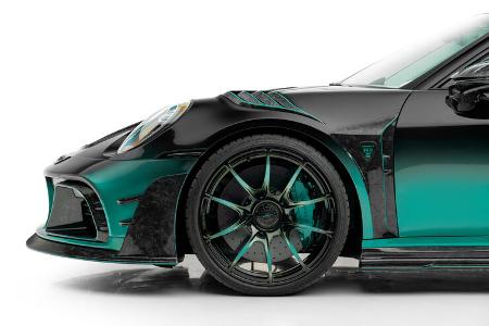 Mansory Porsche P9LM EVO 900 Felge und Kotflügel