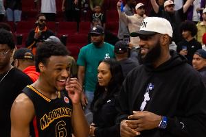 Basketball-Star LeBron James: Sohn Bronny kehrt zur Normalität zurück