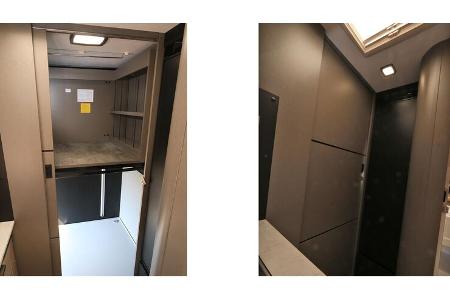 Kleiderschrank, Heckstauraum