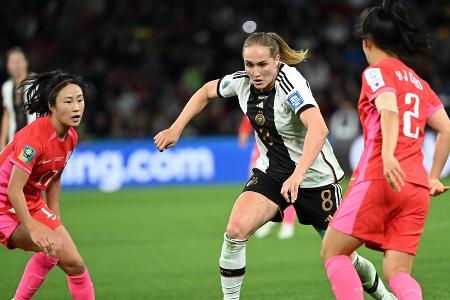 Frauen-WM: Starke Einschaltquoten beim Aus der DFB-Elf Frauen-WM: Starke Einschaltquoten beim Aus der DFB-Elf