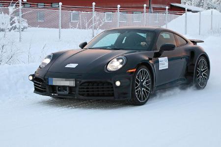Erlkönig Porsche 911 Turbo Facelift