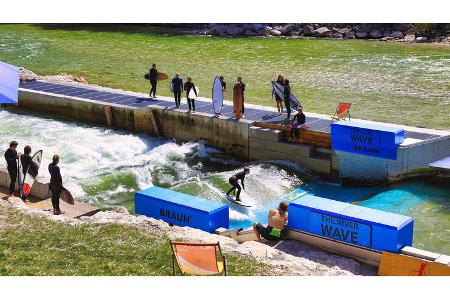 Salzkammergut - Fluss-Surf-Anlage