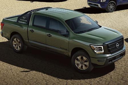 2024 Nissan Titan Full-Size-Pick-up Facelift Modellpflege