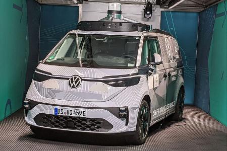 09/2021, VW ID.Buzz Prototyp autonomes Fahren IAA Mobility München 2021