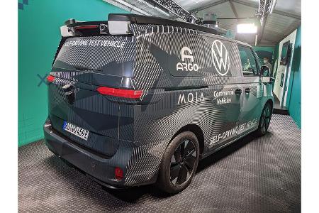 09/2021, VW ID.Buzz Prototyp autonomes Fahren IAA Mobility München 2021