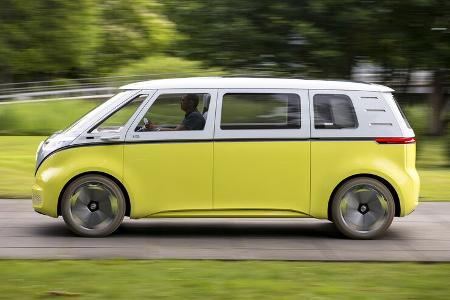 VW I.D. BUZZ, Impression, Seitenansicht