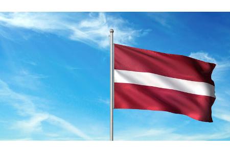 Flagge Lettland