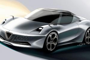 Alfa 4C Spider reanimiert