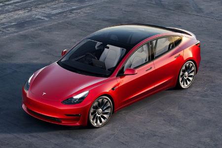 Tesla Model 3 offizielle Werksbilder Stand 10-22