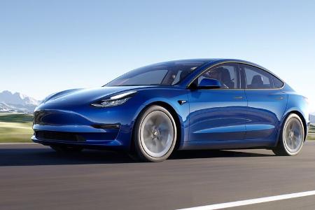 Tesla Model 3 offizielle Werksbilder Stand 10-22