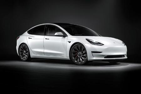 Tesla Model 3 offizielle Werksbilder Stand 10-22