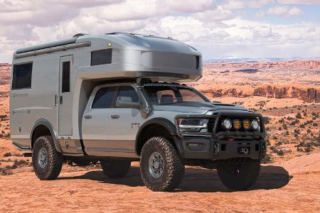 Truckhouse BCR Wohnkabine aus Kohlefaser auf RAM 3500