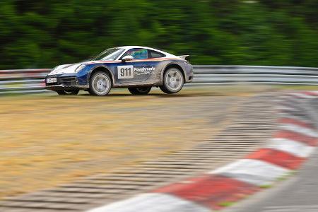 Porsche 911 Dakar sport auto Supertest Nürburgring Nordschleife