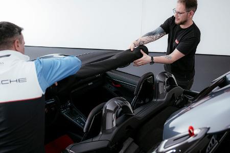 SPERRFRIST 10.05.23 00:01 Uhr Porsche 718 Spyder RS Neuvorstellung