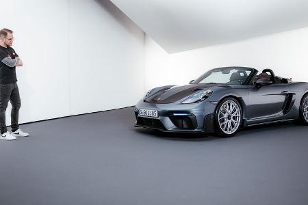 SPERRFRIST 10.05.23 00:01 Uhr Porsche 718 Spyder RS Neuvorstellung