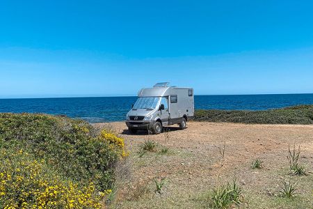 promobil-Leser Sepp Käslin machte Urlaub auf Sardinien.