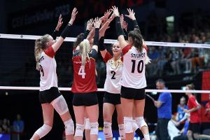 Trotz Niederlage: DVV-Frauen erreichen EM-Achtelfinale
