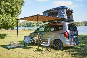 Elektrischer Mini-Camper für Dachbrüter