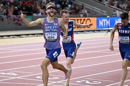 Wieder kein WM-Gold: Ingebrigtsen von Kerr bezwungen