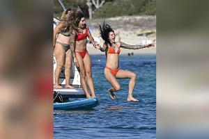 Party auf einer Jacht vor Ibiza: So feiern Spaniens Weltmeisterinnen