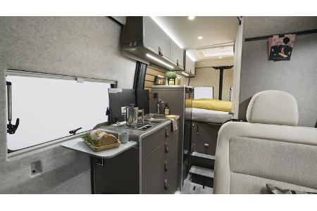 Campingbus Hymer Grand Canyon S Bett