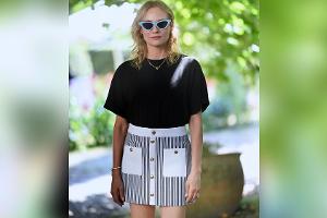 Diane Kruger präsentiert ihren neuen Film im Minirock