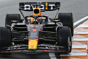 Verstappen rutscht und rast: Schnellster im Training