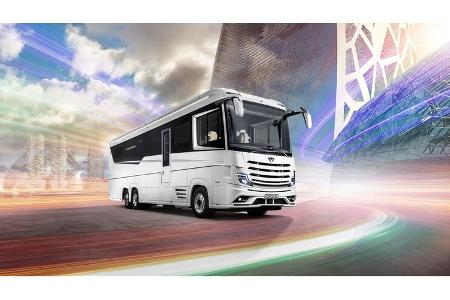 Außen, Mercedes Actros, Luxusliner Außen, Mercedes Actros, Luxusliner