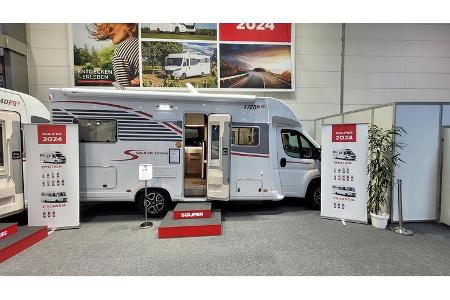 Teilintegriert, Messestand, Caravan Salon
