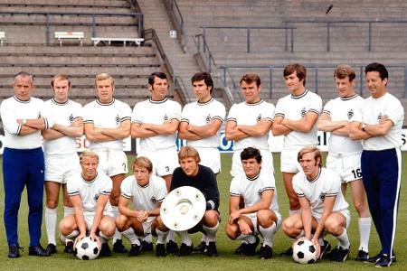 Platz 5: Borussia Mönchengladbach - 2763 Punkte - Spiele: 1876 | Siege: 757 | Unentschieden: 492 | Niederlagen: 627 | Tore: 3186:2740 (+446)