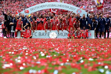 Platz 1: FC Bayern München - 4001 Punkte - Spiele: 1978 | Siege: 1191 | Unentschieden: 428 | Niederlagen: 359 | Tore: 4428:2153 (+2275)