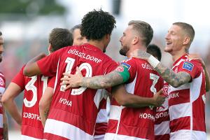 Düsseldorf springt an Tabellenspitze - St. Pauli stolpert