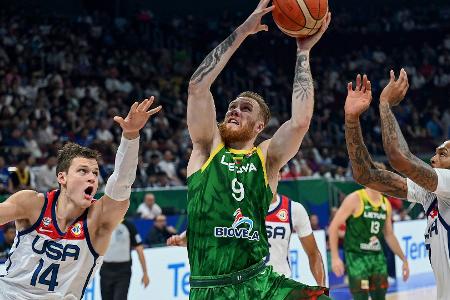 Basketball: USA verlieren - möglicher DBB-Halbfinalgegner Basketball: USA verlieren - möglicher DBB-Halbfinalgegner
