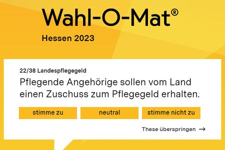 Wahl in Hessen: Welche Partei passt zu Ihnen?