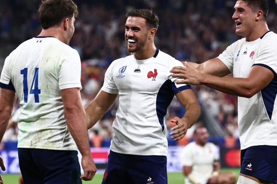 RugbyWM Frankreich schlägt All Blacks im Eröffnungsspiel