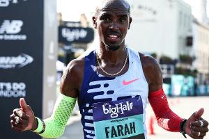 Laufstar Farah geht mit Platz vier in Rente
