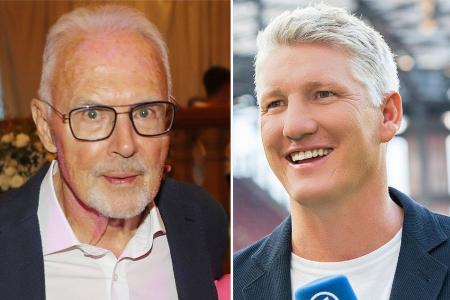 Bastian Schweinsteiger gratuliert Franz Beckenbauer zum Geburtstag Bastian Schweinsteiger gratuliert Franz Beckenbauer zum Geburtstag