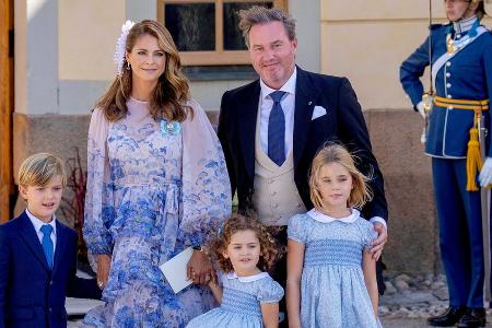Prinzessin Madeleine und ihre Familie sind zurück in Schweden Prinzessin Madeleine und ihre Familie sind zurück in Schweden