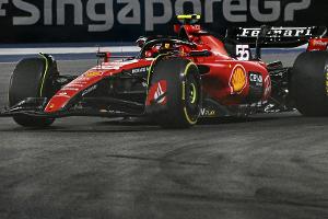 Verstappens Serie reißt in Singapur - Feuerwerk für Sainz