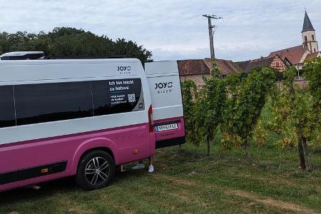 Weinberg, Dusche, Heck