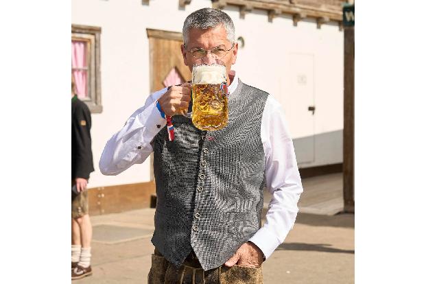 Der Präsident lässt es sich schmecken