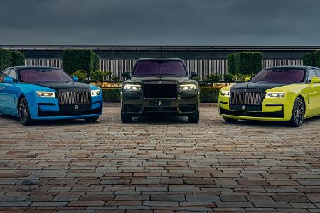 Rolls-Royce Black Badge Modelle Goodwood 2022