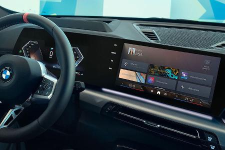 BMW iDrive Quick Select Display Cockpit