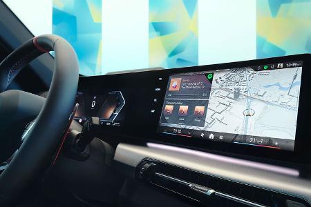 BMW iDrive Quick Select Display Cockpit