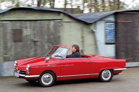 NSU Wankel-Spider, Seitenansicht