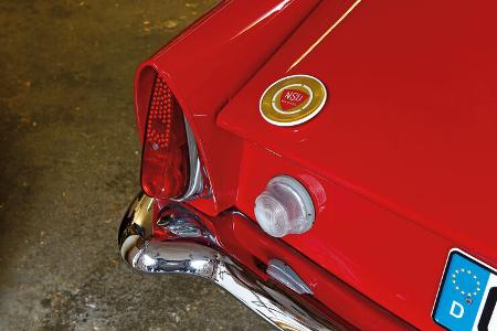NSU Wankel-Spider, Heckleuchte, Heck