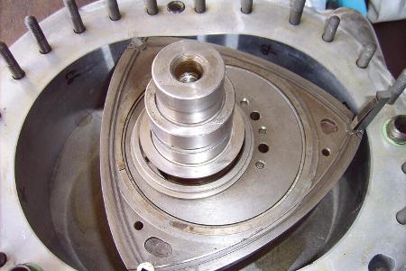 NSU Wankel-Spider, Motor, Aggregat