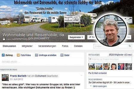 „Wohnmobile und Reisemobile, das schönste Hobby der Welt“ ist eine Allrounder-Gruppe.